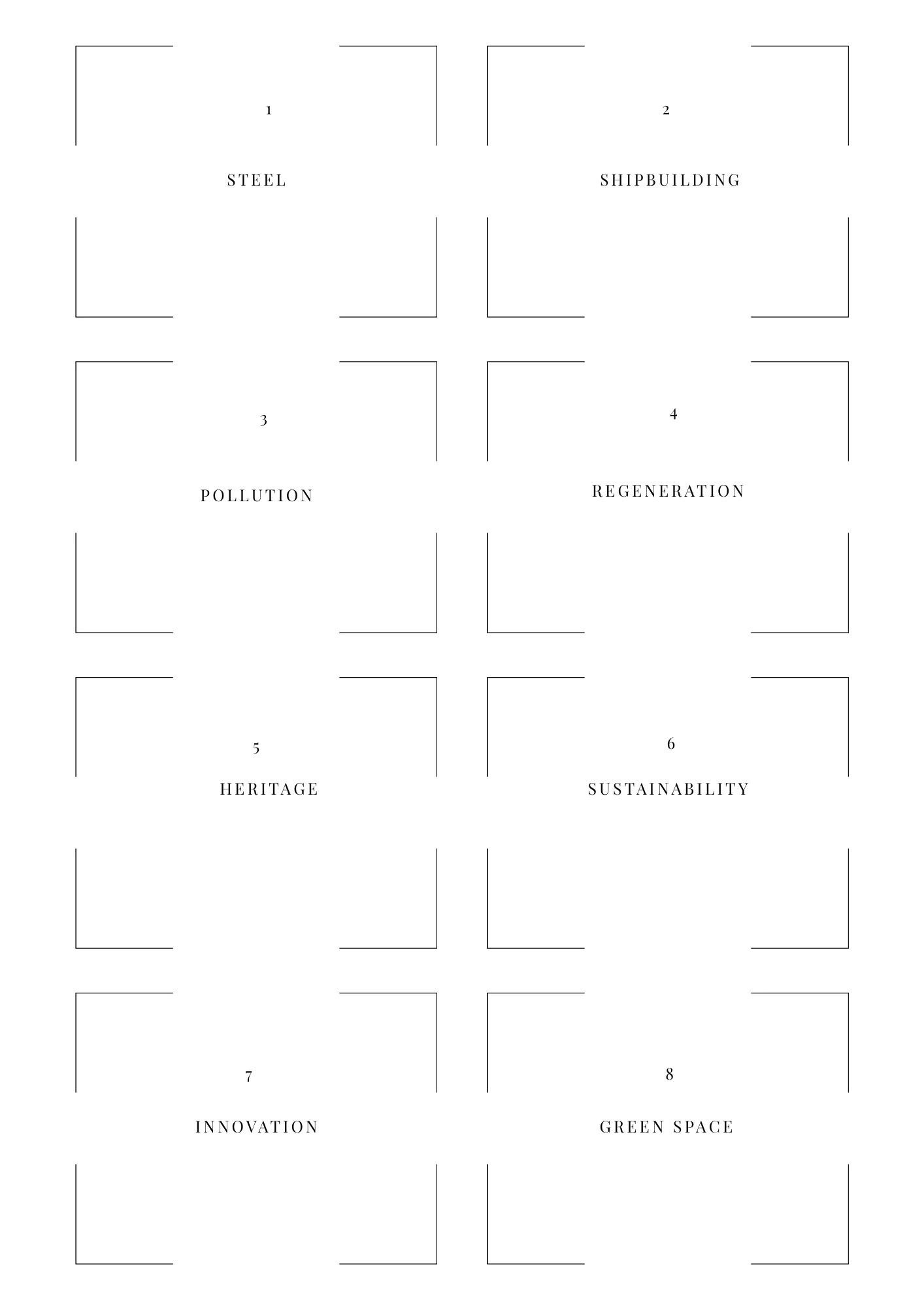 Workbook visual material