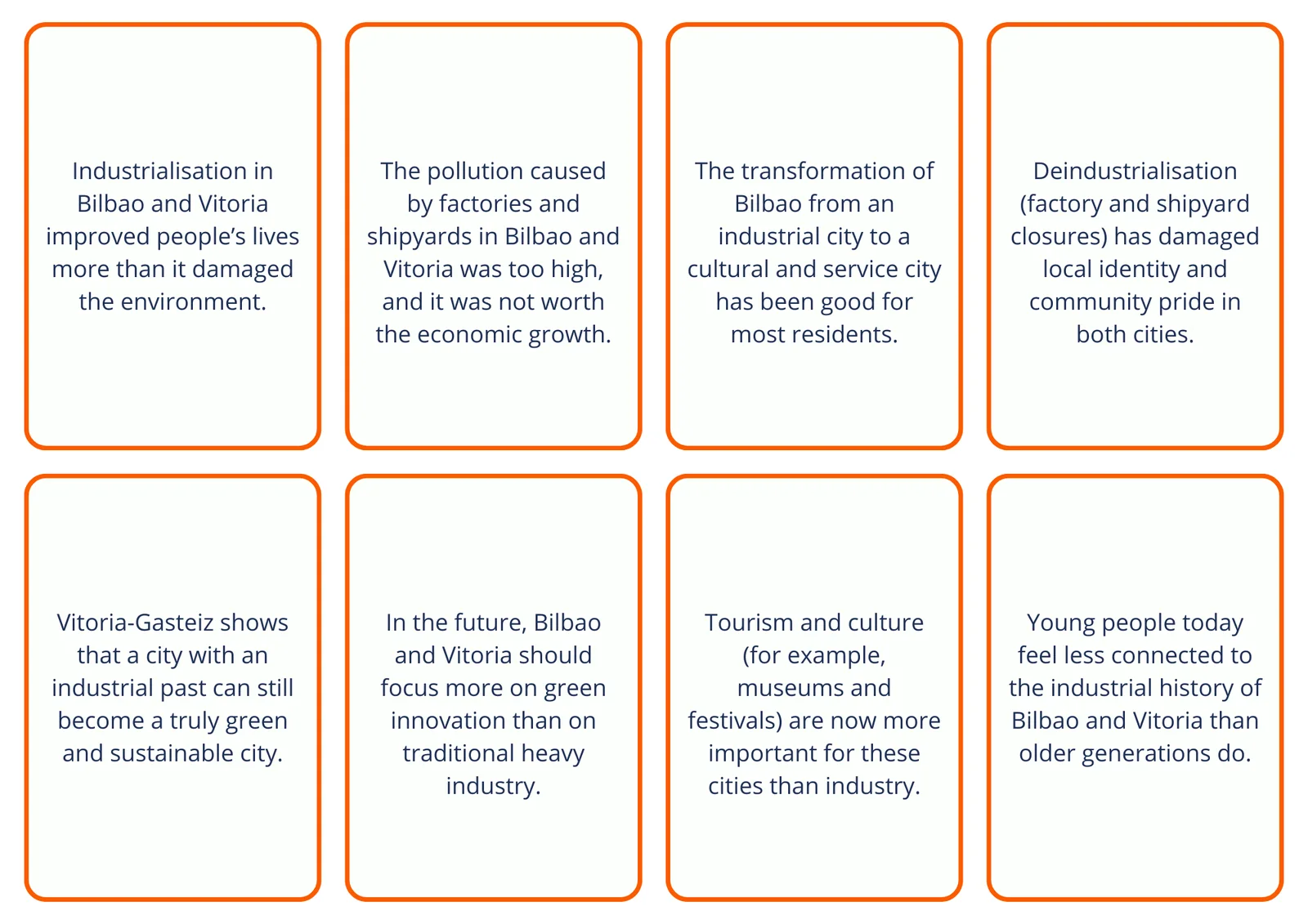 Workbook visual material